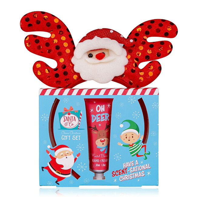 Accentra Santa & Co. Headband Hand Care Set rankų kremas