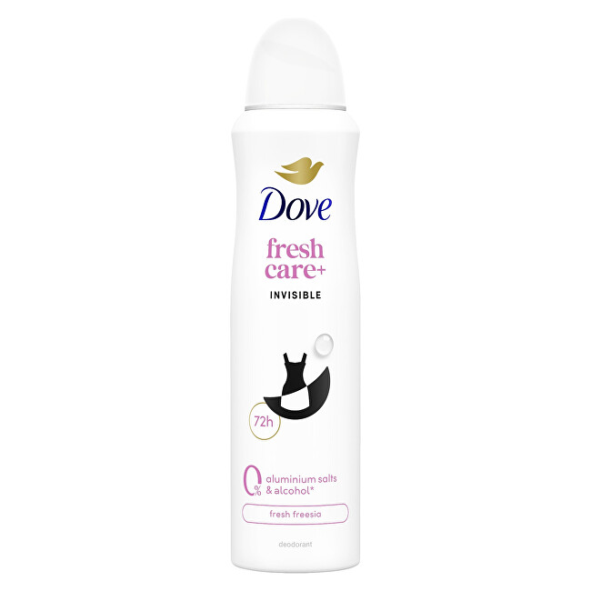 Dove Deodorant spray Fresh Care+ Invisible Deodorant Dezodorantas Dezodorantas ir antiperspirantas Moterims