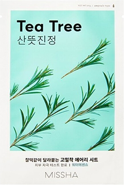 Missha Soothing face mask with Tea Tree (Airy Fit Sheet Mask) 19 g Moterims