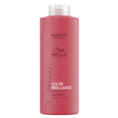 Wella Professionals Shampoo for Fine and Normal Hair Invigo Color Brilliance (Color Protection Shampoo) 100ml &scaron;ampūnas