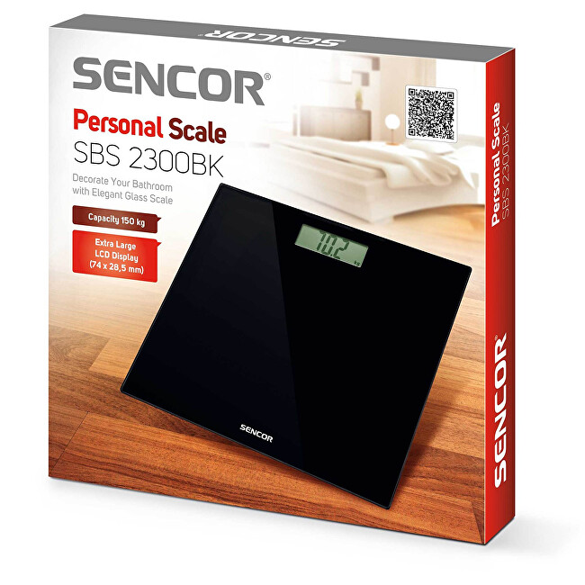 Sencor Personal scale SBS 2300BK Unisex