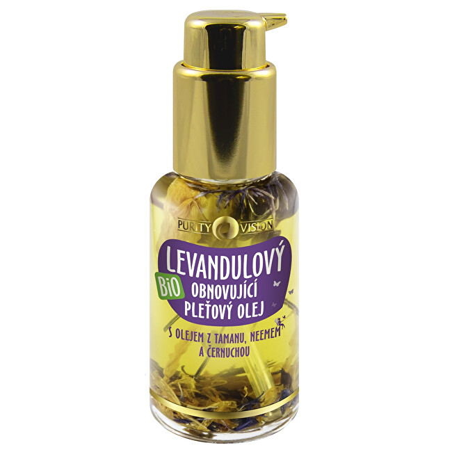 Purity Vision Organic Lavender Deep Renewing Skin Oil 45ml Moterims