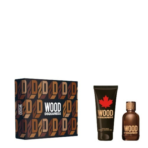 Dsquared² Wood For Him - EDT 100 ml + sprchový gel 150 ml 100ml Wood For Him - EDT 100 ml + sprchový gel 150 ml Vyrams Rinkinys
