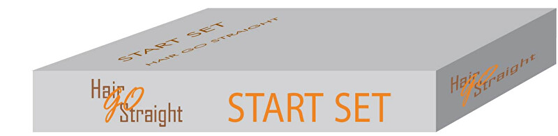 Brazil Keratin Start Set for smoothing and restoring damaged hair Start Set Hair Go Straight atstatomoji plaukų priežiūros priemonė