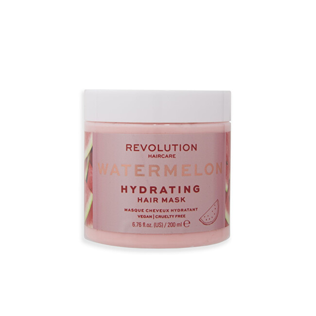 Revolution Haircare ( Hydrating Watermelon Mask) 200 ml 200ml atstatomoji plaukų priežiūros priemonė
