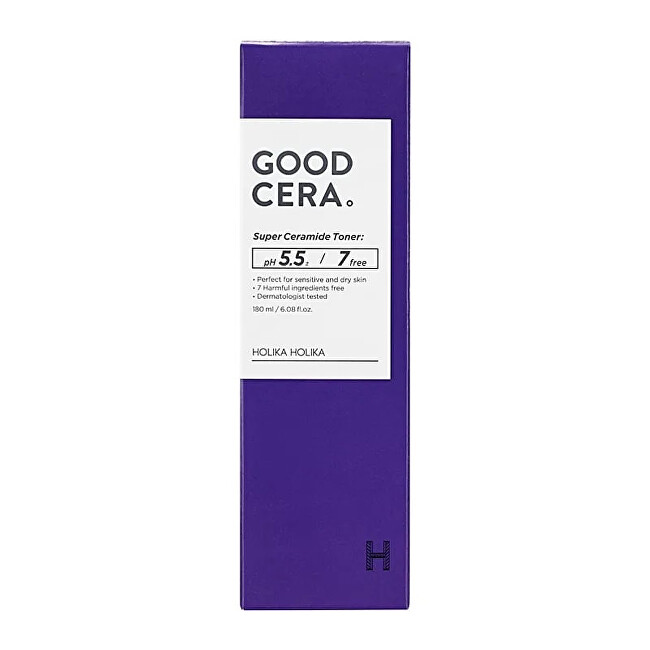 Holika Holika Skin tonic for dry and sensitive skin Good Cera (Super Ceramide Toner) 180 ml 180ml makiažo valiklis