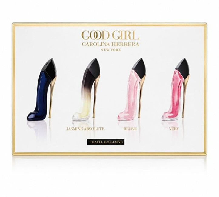 Carolina Herrera Carolina Herrera Good Girl - EDP 4 x 7 ml 7ml kvepalų mėginukas Moterims Carolina Herrera Carolina Herrera Good Girl - EDP 4 x 7 ml 7ml kvepalų mėginukas Moterims