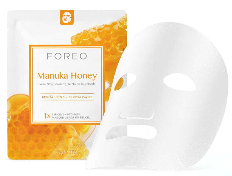 Foreo Revitalizing Cloth Mask for Mature Skin Manuka Honey ( Revita lizing Sheet Mask) 3 x 20 g Moterims