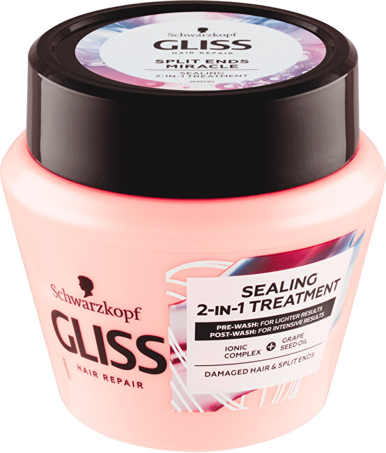 Gliss Kur Split Ends Miracle Regenerating Mask (Sealing 2 in 1 Treatment) 300ml Moterims