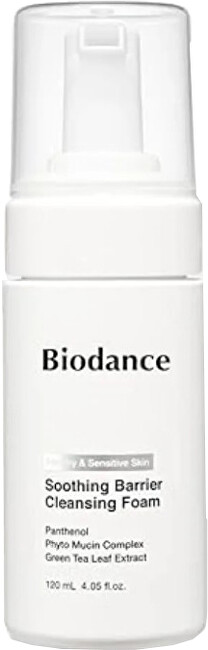 Biodance Gentle cleansing foam for dry, sensitive and irritated skin Soothing Barrier (Cleansing Foam) 120 ml 120ml Moterims Biodance Gentle cleansing foam for dry, sensitive and irritated skin Soothing Barrier (Cleansing Foam) 120 ml 120ml Moterims