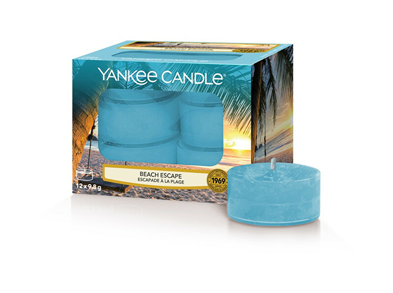 Yankee Candle Aromatic tealights Beach Escape 12 x 9.8 g Unisex