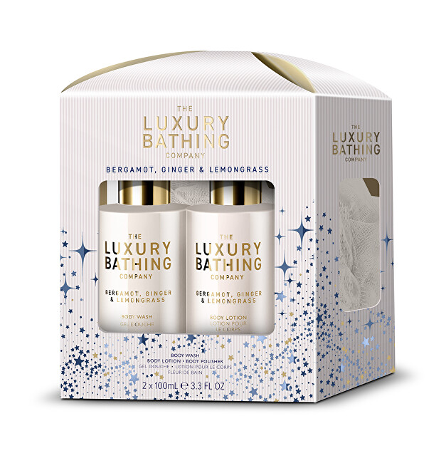 Grace Cole Bath & Body Care Set ( Bergamot, Z&aacute;zvor & Lemongrass ) - D&aacute;rkov&aacute; sada p&eacute;če o tělo Vonios ir du&scaron;o priemonė Moterims