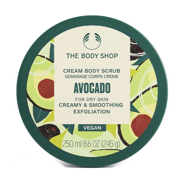 The Body Shop Smoothing body scrub for dry skin Avocado (Body Scrub) 240ml Moterims