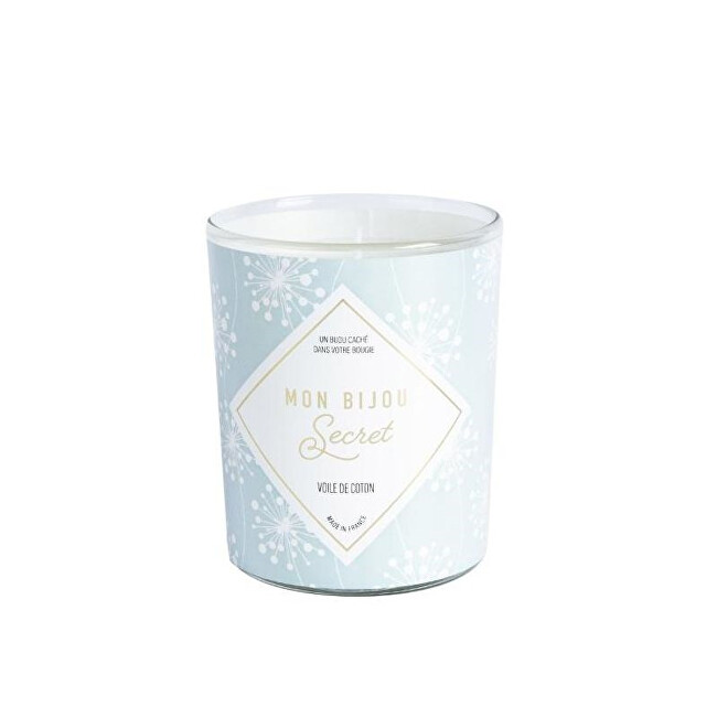 Troli Scented candle 40h with jewel Cotton CROFC100 kvepianti žvakė