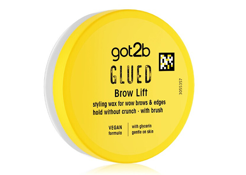 got2b Eyebrow fixing wax with brush Glued Brow Lift 12 ml 12ml antakių kosmetika