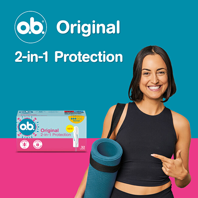 o.b. Original Normal Tampons 32 ks Intymios higienos priemonė