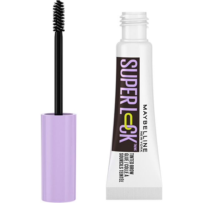 Maybelline Super Lock Eyebrow Gel (Tinted Brow) 8 g Med Brown Moterims