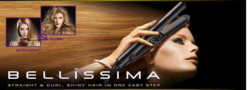 Bellissima Hairdryer with nanoceramic surface 11811 B15 50 Imetec plaukų tiesintuvas