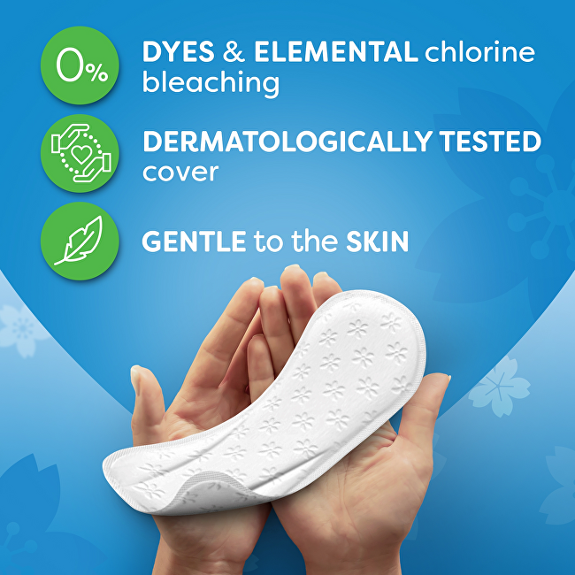 Carefree Cotton Feel Flexiform panty liners 56 pcs Intymios higienos priemonė