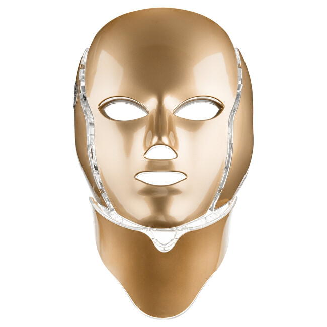 Palsar 7 Treatment LED face and neck mask gold (LED Mask + Neck 7 Color s Gold ) Moterims