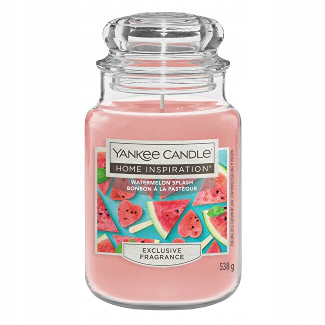 Yankee Candle Home Inspiration Watermelon Splash scented candle 538 g kvepianti žvakė