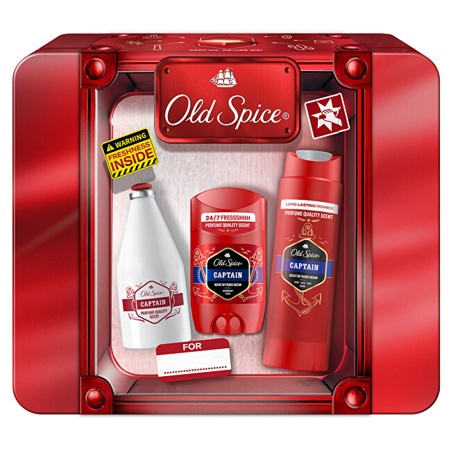 Old Spice Captain Kit Gift Set Vyrams