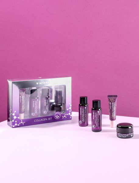 Mizon Collagen set gift set vietinės priežiūros priemonė