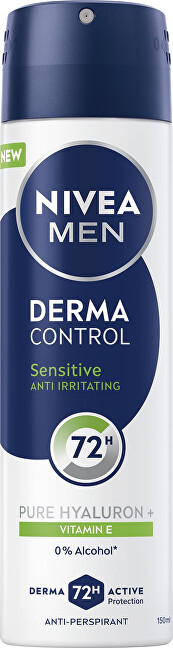 Nivea Antiperspirant spray for sensitive skin Men Derma Control Sensitive (Antiperspirant) 150 ml 150ml Vyrams