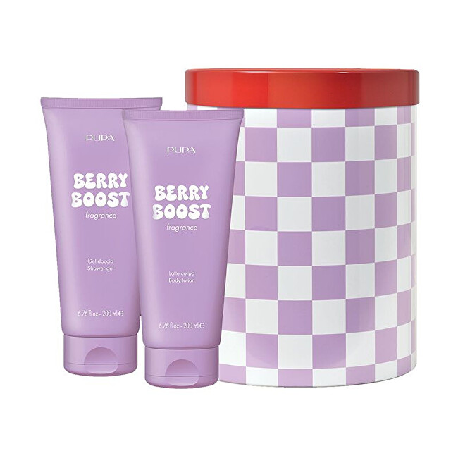 PUPA Milano Berry Boost Happy Box Kit Gift Set 1 Moterims