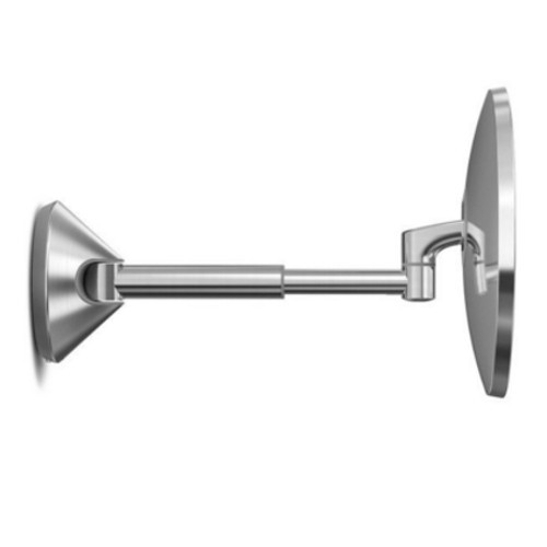 Simplehuman Network wall mirror Sensor with LED lighting, 5x magnification Kart&aacute;čovan&aacute; nerez ocel veidrodis