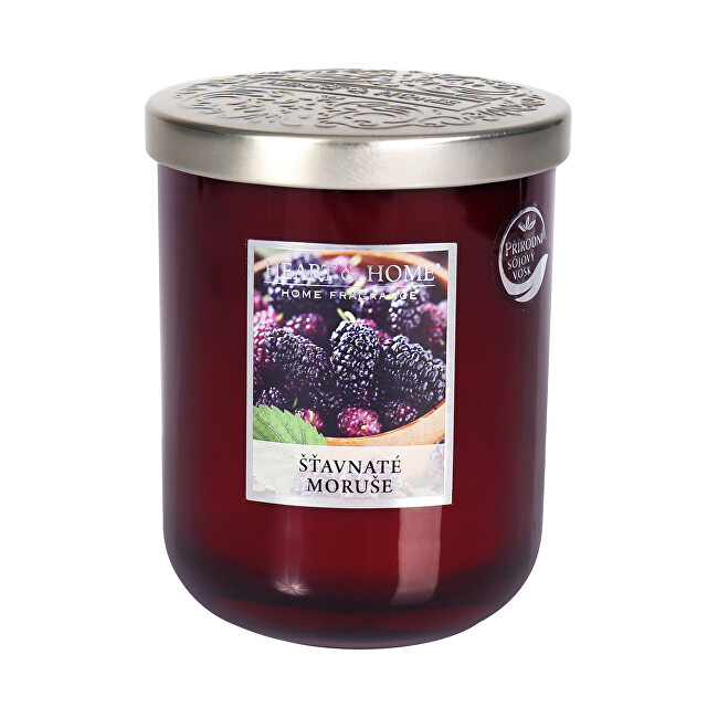 Albi Scented large candle Juicy mulberries 340 g kvepianti žvakė