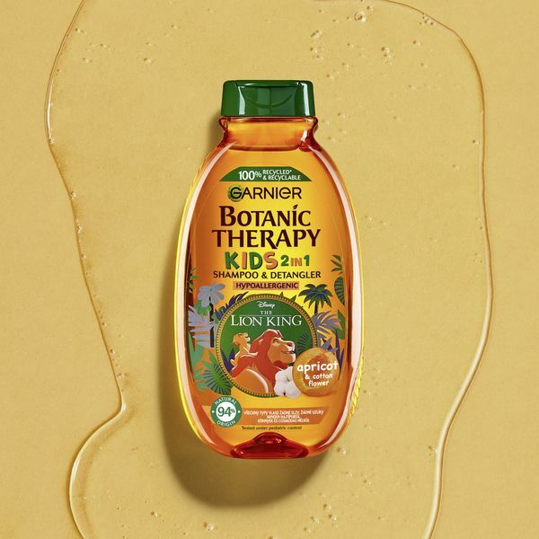 Garnier Shampoo and conditioner The Lion King Botanic Therapy Apricot (Shampoo & Detangler) 400 ml 400ml plaukų balzamas