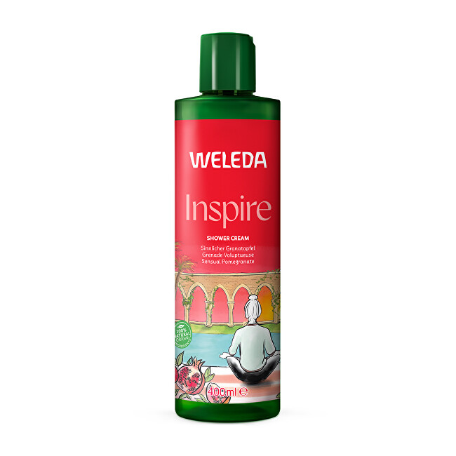 Weleda Inspire Pomegranate Shower Cream (Shower Cream) 400 ml 400ml Moterims