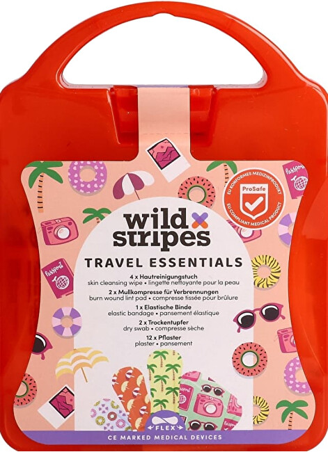 Wild Stripes First Aid Kit Travel Unisex