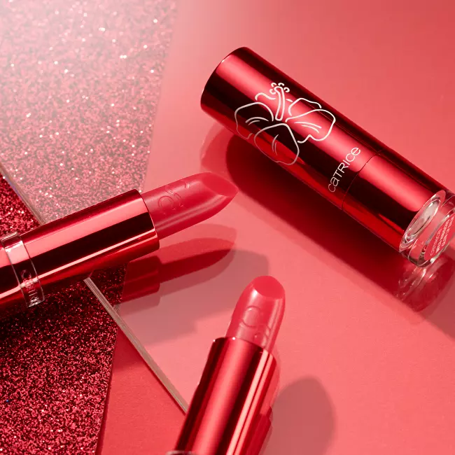 Catrice Lip Balm Wild Hibiscus Glow (Lip Balm) 3.5 g 010 Hawaiian Blossom lūpų balzamas