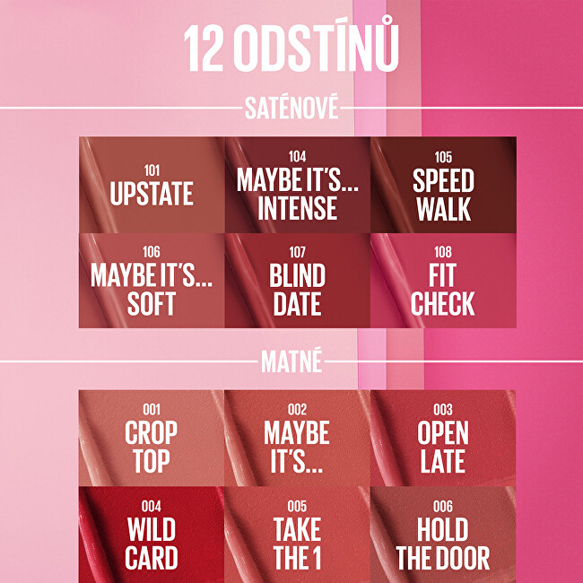 Maybelline Serum Lipstick with a satin finish 4.4 g 101 Upstate lūpdažis