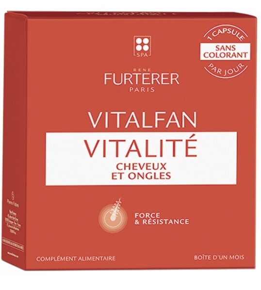 René Furterer Food supplement for healthy nails and hair Vitalfan 30 capsules Moterims
