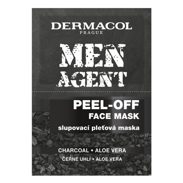 Dermacol Peel-Off Face Mask Men Agent (Peel-Off Face Mask) 2 x 7.5 ml 7.5ml vietinės priežiūros priemonė