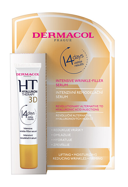Dermacol 3D Hyaluron Therapy Remodeling Anti (Intensive Wrinkle-Filler Serum) 12 ml 12ml Moterims