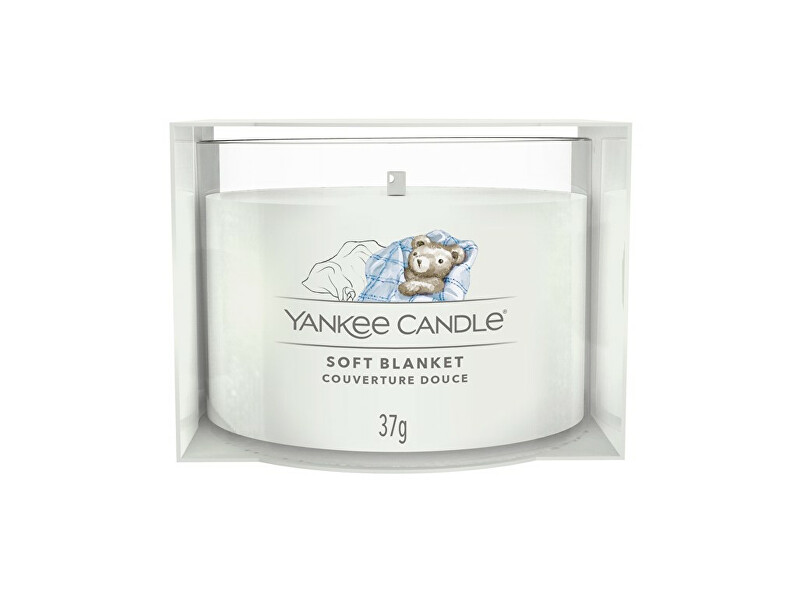 Yankee Candle Votive candle in glass Soft Blanket 37 g Unisex