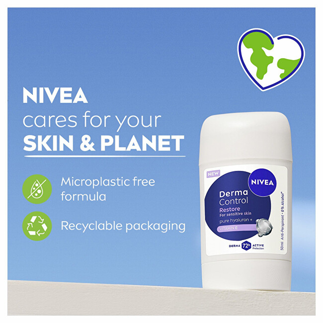 Nivea Solid antiperspirant Derma Control Restore (Antiperspirant) 50 ml 50ml dezodorantas