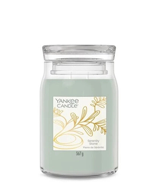 Yankee Candle Signature scented candle glass large Serenity Stone 567 g kvepianti žvakė
