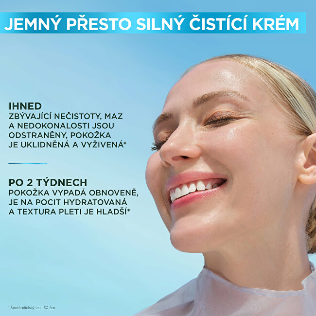 Garnier Soothing Hyaluron Cleansing Cream (Barrier Protect Cream Cleanser) 250 ml 250ml makiažo valiklis