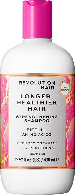 Revolution Haircare Strengthening shampoo Longer Healthier Hair ( Strength ening Shampoo) 400 ml 400ml Moterims
