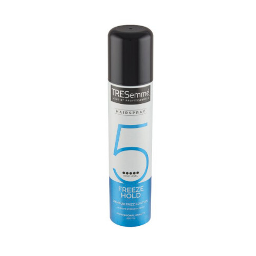 TRESemm&eacute; ( Hair spray) spray with strong fixation Freeze Hold ( Hair spray) 250 ml 250ml Moterims