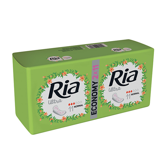 Ria Ultra thin pads with silk Ultra Normal 11pcs Moterims