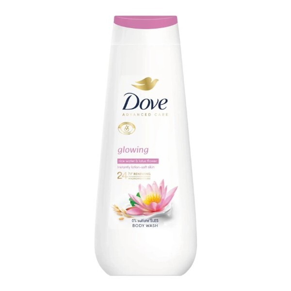 Dove Shower gel with rice water and lotus scent Glowing Advanced Care (Shower Gel) 400ml Moterims