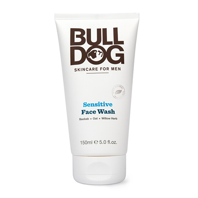 Bulldog Cleansing gel for men for sensitive skin Sensitiv e Face Wash 150 ml 150ml makiažo valiklis