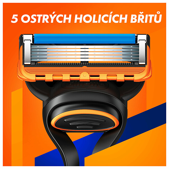 Gillette Gillette Fusion razor + 5 heads skustuvas