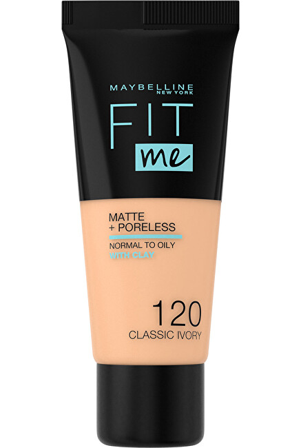 Maybelline Unifying makeup with Fit Me! (Matte & Poreless Make-Up) 30 ml 100 Warm Ivory 30ml makiažo pagrindas